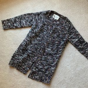 Chunky knit long sweater